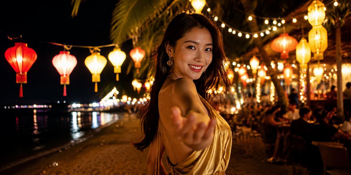 Phố cổ Hội An với đèn lồng và không gian giải trí cân bằng